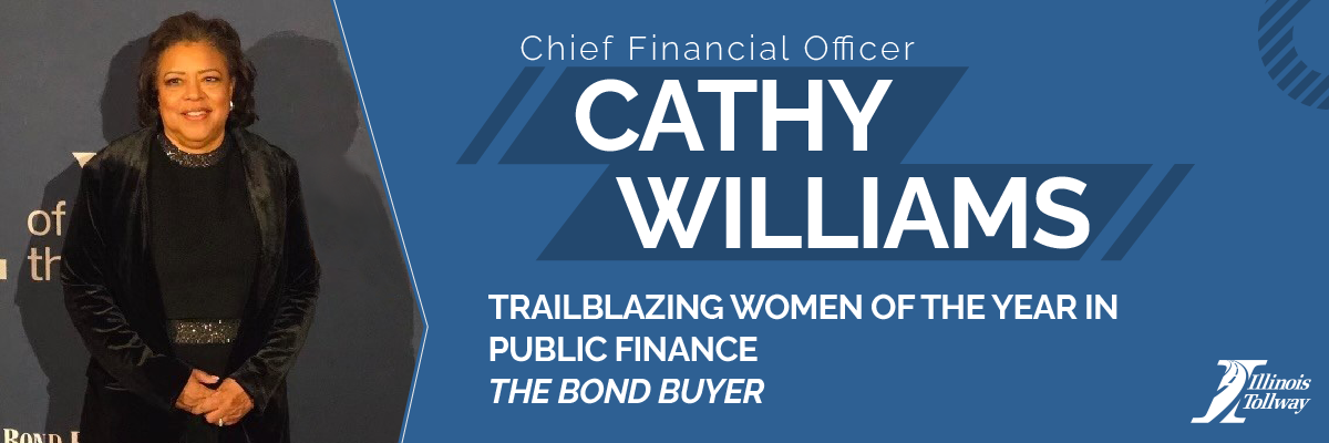 Illinois Tollway Cathy Williams Honored As A Trailblazing Woman in Public Finance
