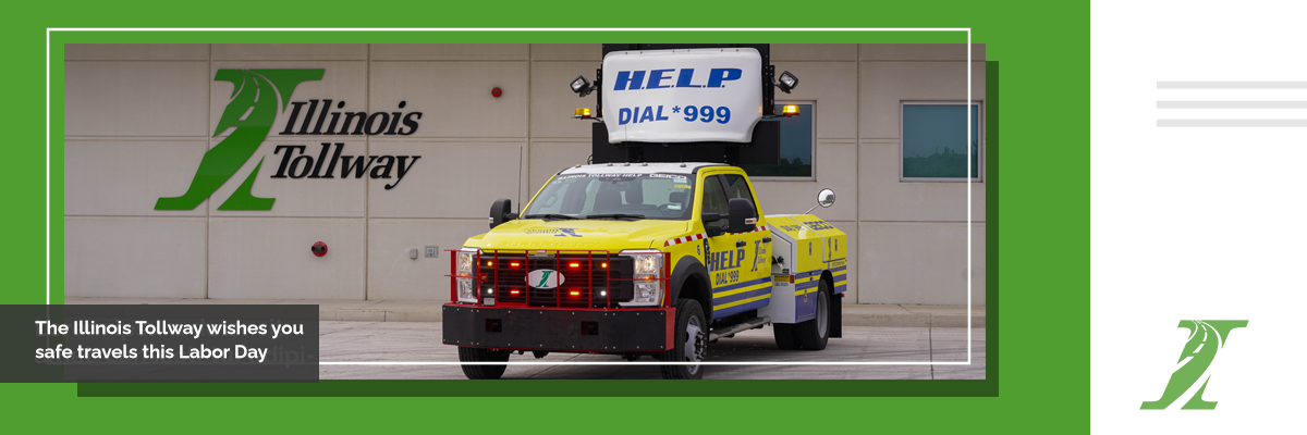 Illinois Tollway Reminds Drivers Traveling Over Labor Day Holiday Weekend to Dial Star999 for Roadway Assistance