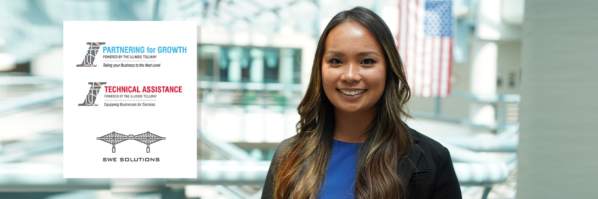 Suburban engineering firm builds success with assistance from drones and Illinois Tollway diversity programs