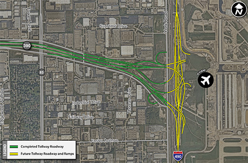 I-490 Interchange Project - Illinois Tollway