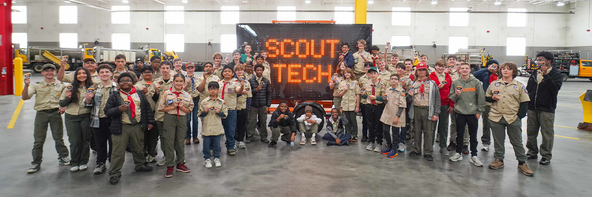 Scout Tech Introduces Scouts to Automotive Maintenance and Transportation Careers