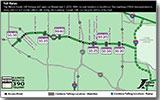 Illinois Route 390 Toll Rates Map