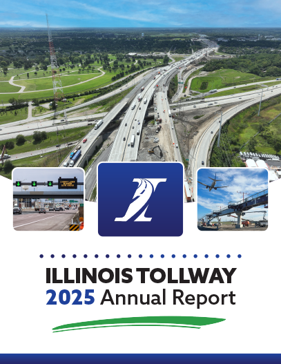 2025 Illinois Tollway Annual Report Cover