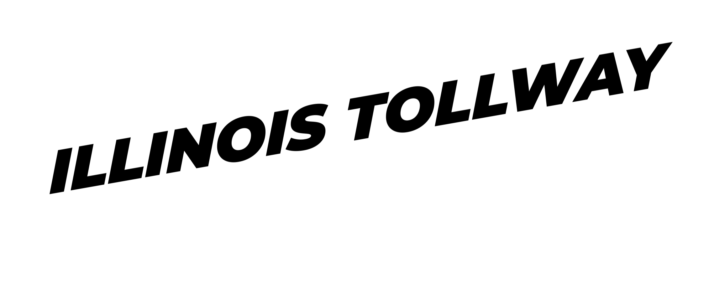 Illinois Tollway Milestones Logo